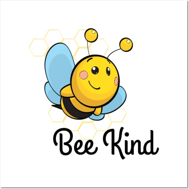 Bee Kind Wall Art by Pipa's design